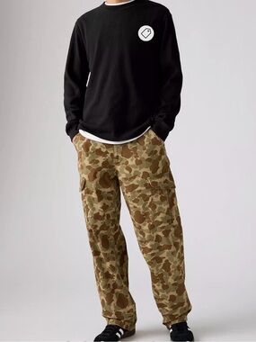 Levi's Men's Camo Cargo Pants - Khaki/Brown